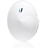 airFiber 11 GHz Low-Band Backhaul Radio with Dish Antenna.  airFiber 11 is the first modular airFiber radio system purpose-built for the 11 GHz licensed frequency market that breaks free from the congested 5 GHz band. Housed in a compact, highly efficient form factor, airFiber 11 delivers amazing wireless gigabit+ performance, low latency, and long range, making it ideal for carrier backhaul, building-to-building enterprise use, or public safety applications.