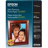 EPSON Ultra Premium Photo Paper Glossy, 8.5" x 11" (50 sheets), Instant-drying, heavyweight paper for long-lasting, high gloss photos. Suitable for framing or special occasions.