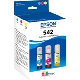 EPSON T542 Pigment Color Combo Ink Bottles with Sensormatic / EcoTank Pro ET-5800, ET-5850, ET-5880, ET-16600, ET-16650