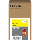 EPSON T748 DURABrite Pro Yellow Ink Cartridge, Extra Large Capacity / WF-6090, 6530, 6590, 8090, 8590