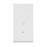 Indoor/outdoor WiFi 6 AP with 4 spatial streams, an integrated super antenna, and a gigabit passthrough port.