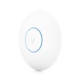 Access Point WiFi 6 Pro, Indoor, dual-band WiFi 6 access point that can support over 300 clients with its 5.3 Gbps aggregate throughput rate.  The Access Point WiFi 6 Pro (U6 Pro) is a high-performance, dual-band WiFi 6 access point ideal for home and office use. The U6 Pro is capable of reaching an aggregate throughput rate up to 5.3 Gbps with its 5 GHz (4x4 MIMO) and 2.4 GHz (2x2 MIMO) bands, which allows it to support over 300 concurrently connected clients while maintaining an even, reliable wireless experience across your entire network. It can also isolate your guest traffic to ensure optimal security and speed. The U6 Pro also operates at full 4x4 MIMO with 160 MHz channels to create high-capacity wireless uplinks and facilitate faster data transfer. It can be set up in minutes and fully managed with the UniFi Network application.