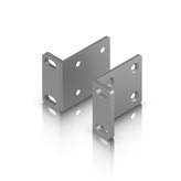 Replacement rack ears for UniFi 1U or 2U rack-mount devices with included Precision Rack Mount inserts and screws.