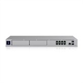 Professional-grade, rack-mount Cloud Gateway with 10 Gbps performance, multi-WAN load balancing, and two NVR drive bays designed for large-scale, multi-application UniFi sites.