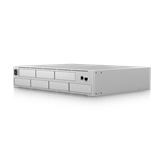 Ubiquiti UNVR-Pro Enterprise network video recorder, can provide up to 60 days of 4K video storage for 20 cameras or up to 30 days of Full HD video storage for 60 cameras. UniFi Protect Network Video Recorder Pro integrates UniFi Protect with a scalable 7-drive bay NVR. It supports up to (7) SSD/HDDs in RAID 1 or RAID 5 configuration for reliable, worry-free video storage. The 1.3" touchscreen display conveniently offers video event preview*. Additional features include 10G SFP+ and Gigabit RJ45 LAN ports for local video access, a 2U rackmountable enclosure, and UniFi SmartPower Redundant Power System (USP-RPS) support to help protect against an internal PSU failure or interruption.