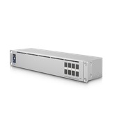UniFi Aggregation Switch is a managed Layer 2 switch with eight 10G SFP+ ports. Featuring a compact 4.7" depth and fanless design, it supports high-bandwidth links to provide link aggregation for higher capacity and increased availability.