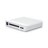 The Switch Enterprise 8 PoE (USW Enterprise 8 PoE) is a fully managed, Layer 3 switch with (8) 2.5GbE, 802.3at PoE+ RJ45 ports and (2) 10G SFP+ ports.The USW Enterprise 8 PoE also features a 1.3" LCM color touchscreen that concisely displays key system and connection insights. This switch can be monitored or configured from anywhere with the powerful, intuitive UniFi Network web application and mobile app.