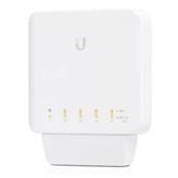Build and expand your network with the UniFi Switch, part of the UniFi Enterprise System. The UniFi Switch, model USW-Flex, is a configurable Layer 2 Gigabit switch with auto-sensing 802.3af PoE. It offers 5 RJ45 Gigabit Ethernet ports, providing 1 PoE input and 4 PoE output links to your devices.  The UniFi Switch Flex features a single PoE In port for power and four PoE ports that provide up to 15W PoE output to power a UniFi access point or other PoE devices. With 802.3bt rated PoE switches (USW-Pro-48-PoE, USW-Pro-24-PoE, and USW-Industrial switches, sold separately) as power source, USW-Flex supports maximum 46W PoE output budget. It has weatherproof housing and offers versatile mounting options.  Managed and configured by the UniFi Controller or UniFi Mobile app, the UniFi Switch Flex offers basic Layer 2 switching protocols and features. The UniFi Controller and mobile app allow admins to configure and monitor virtually all of the switch features using a graphical user interface from anywhere.