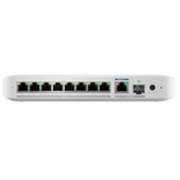 Flexible, 8port 2.5 GbE PoE++ switch with a 10 GbE RJ45/SFP+ combination uplink port that can be powered with PoE+++ or an AC power adapter.8 2.5 GbE PoE++ output ports1 10 GbE PoE+++ input port for power / SFP+ port combo 57W PoE availability with PoE+++ input 37W PoE availability with PoE++ input 12W PoE availability with PoE+ input196W PoE availability with optional AC power adapterAC power adapter sold separately.