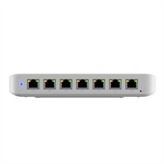 A compact, Layer 2, 8-port GbE PoE switch with versatile mounting options.