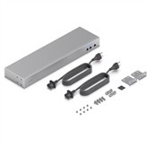 10 GbE WAN Switch linking two Shadow Mode High Availability UniFi Gateways to a single ISP. Combine with Shadow Mode High Availability to ensure uninterrupted connectivity (1) 10 GbE ISP uplink and (2) 10 GbE downlink ports (2) AC inputs for power redundancy (1) GbE port for management with UniFi Network Use an additional USW-WAN-RJ45 switch for ISP failover deployments.