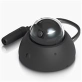 All-weather, vandal-proof 4K PoE dome camera with enhanced AI capabilities and long-range IR night vision. 4K (8MP) video resolution. Ultra-wide viewing angle (109.9 ). 40 m (131 ft) IR night vision. Advanced AI: Face and license plate recognition. Record audio with an integrated microphones. Micro SD card support for edge recording* Connect and power using PoE. Weatherproof (outdoor exposed). *microSD card must have at least 64 GB of storage.