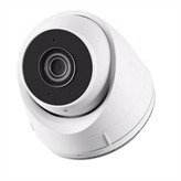 Ultra-compact, tamper-resistant, and weatherproof 2K HD PoE camera with long-range night vision.