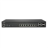SONICWALL SWITCH SWS12-10FPOE WITH SUPPORT 3YR