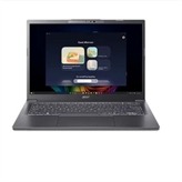 Intel Core Ultra 7 processor 256V up to 4.8GHz, 8 cores, 8 threads, 12MB Intel Smart Cache. NPU Performance: Up to 47 TOPS Dedicated AI Boost. GPU Performance: Up to 64 TOPS. 14.0 with IPS InPlane Switching Technology, WUXGA 1920 x 1200, HighBrightness 300nits Acer ComfyView LEDbacklit TFT LCD 16:10 Aspect Ratio. Intel ARC 140V Graphics supporting Microsoft DirectX 12.2 with Ray Tracing. 16GB Onboard LPDDR5X Memory and 1TB PCIe Gen 4 SSD. Intel WiFi 6E 802.11ax supports dualstream WiFi in the 2.4GHz, 5GHz and 6GHz bands, including 2x2 MUMIMO Technology Supports Bluetooth 5.3 or above Supports Bluetooth LE Audio. 2 USB TypeC Ports supporting USB4 up to 40 Gbps, Thunderbolt 4 USB Charging Power Delivery Up to 100W. 2 USB 3.2 Gen 1 Ports one featuring poweroff charging 1 HDMI 2.1 Port with HDCP Support. Acer TrueHarmony technology for lower distortion, wider frequency range, headphonelike audio and powerful sound. Two builtin stereo speakers. FHD IR Webcam 1920 x 1080 with Blue Glass supporting 1080p video at 60 fps featuring Staggered High Dynamic Range SHDR, Computer Protection Temporal Noise Reduction. Acer PurifiedVoice Technology with AI Noise Reduction Two Builtin Microphones. Acer PurifiedView 2.0 with Background Blur, Automatic Framing, Gaze Correction, Portrait Refinement, Gentle Lighting was measured under specific test settings pursuant to video playback scenarios Sharper Visuals. Precision Moisture Resistant Touchpad Backlit Keyboard. AI assistance of Copilot in Windows using the dedicated OneClick Copilot Key. LithiumIon Battery Supporting Fast Charging Technology, Up to 14.5hours battery life based on MobileMark 2025 test results Up to 22hours battery life based on Video Playback Tests. Microsoft Security Level 3 with Microsoft Pluton. EPEAT Gold Certification. Windows 11 Home get personalized guidance with Copilot in Windows.