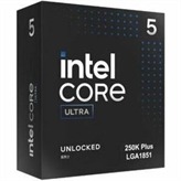 Intel Core Ultra 5 Processor 250K Plus. Featuring PCIe 5.0 & 4.0 support and DDR5 support, Intel Core Ultra 5 Processors 250K Plus are optimized for gamers and productivity and help deliver high performance. Compatible with Intel 800 Series Chipset-based motherboards. 125W Processor Base Power.
