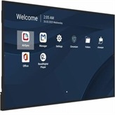 75 4K Commercial Display, 500nits, 5000:1, 8GB RAM/32GB storage, OPS slot, HDMI x4 in/out, USBA x2, USBC, Audio in/out, SPDIF, WiFi slot, RS232, 16W x2 speakers, RJ45 x2, black