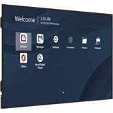 98 4K Commercial Display, 500nits, 5000:1, 8GB RAM/32GB storage, OPS slot, HDMI x4 in/out, USBA x2, USBC, Audio in/out, SPDIF, WiFi slot, RS232, 16W x2 speakers, RJ45 x2, black