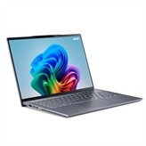 Qualcomm Snapdragon X Plus X1P-64-100 (42MB Total Cache) CPU: Qualcomm Oryon CPU (10-Cores and Up to 3.4GHz), NPU: Qualcomm Hexagon NPU (45 TOPS), GPU: Qualcomm Adreno GPU (Up to 3.8 TFLOPs), VPU: Qualcomm Adreno VPU (Supports AV1 encode and decode for up to 4K HDR), 14.5" Display with IPS (In-Plane Switching) Technology, WQXGA 2560 x 1600, 120Hz Refresh Rate, 100% sRGB, High-Brightness 400nits, TUV Rheinland Eyesafe Certified 2.0 (16:10 Aspect Ratio) 16GB Onboard LPDDR5X Memory and 1TB PCIe Gen 4 SSD, DTS:X Ultra Audio, Acer TrueHarmony Technology and Two built-in front facing stereo speakers, Wi-Fi 7 supports dual-stream Wi-Fi in the 2.4GHz, 5GHz and 6GHz bands, including 2x2 MIMO Technology MLO Multi Link Operation Supports Bluetooth 5.4 or above Supports Bluetooth LE Audio, 2 - USB Type-C Ports - supporting USB4 (up to 40 Gbps) Display Port over USB-C, USB Charging & Power Delivery (Up to 65W) 2 - USB 3.2 Gen 1 Ports (one featuring power-off charging) Fingerprint Reader on the Power Button featuring Computer Protection and Windows Hello Certification, QHD IR Webcam (2560 x 1440) supporting 1440p QHD video at 30 fps with Temporal Noise Reduction and Privacy Shutter, Acer User Sensing: This sensor will make the laptop screen automatically lock when the user moves away from the laptop. (Auto Lock Your System - When You Leave Wake on Approach - When You Get Back) Acer Purified Voice 2.0 Technology with AI Noise Reduction with Triple Microphone Array, Acer PurifiedView 2.0 with Background Blur, Automatic Framing, Gaze Correction, Portrait Refinement, Gentle Lighting & Sharper Visuals.