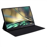 15.6 Full HD 1920 x 1080 Widescreen IPS Touch Display. AdaptiveSync Support FreeSync Compatible. Ultra Slim Portable Design. Wide Viewing Angle with InPlane Switching Technology. Refresh Rate: 60Hz. Response Time: 6ms G to G. VESA mounting compliant 75 x 75mm. 2 speakers, 1 watt per speaker. 2 x USB 3.1 TypeC ports Gen 1 up to 5 Gbps supporting data, power 15W and DisplayPort over USBC. 1 x Mini HDMI and 1 x Audio Out.