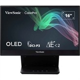 15.6" Portable 1080p OLED Monitor with 60W USB-C and mini-HDMI, and Ergonomic Stand.